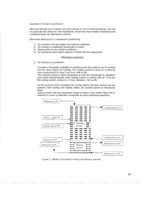 Massecuite conditioning, how to improve low raw massecuite curing.