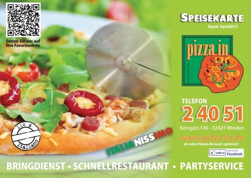 Speisekarte Pizza in Version 2013.cdr