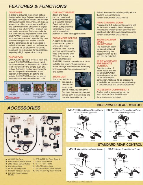 HA Premier HD Series Lens Brochure - Fujinon