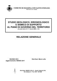 STUDIO GEOLOGICO, IDROGEOLOGICO E SISMICO DI ...