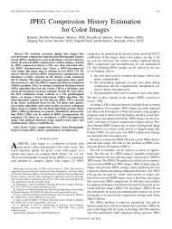 JPEG Compression History Estimation for Color Images - IEEE Xplore