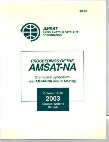AMSAT-NA - Klofas.com
