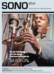 SAxOFONs - Sono-Magazin