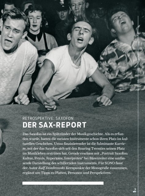 SAxOFONs - Sono-Magazin