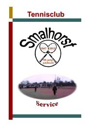 clubbad september 2012 website - tennisclub Smalhorst