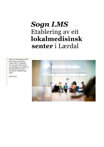 Sogn LMS Sogn LMS - Helse FÃ¸rde