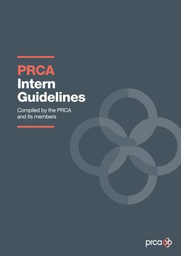 PRCA Intern Guidelines