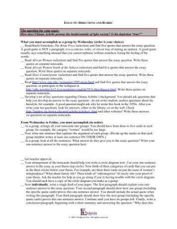 the downfall of okonkwo essay the downfall of okonkwo essay