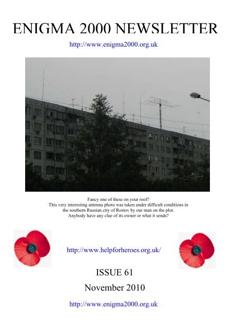 Issue 61 - Mystery Signals - Support