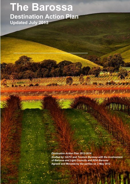 Barossa Destination Action Plan - South Australian Tourism ...