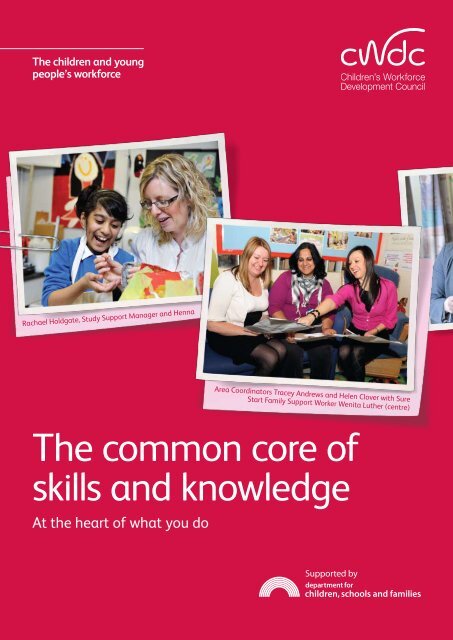 The common core of skills and knowledge - Knowledge Hub