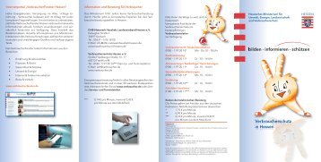 Flyer Verbraucherschutz in Hessen ( PDF / 1 MB ) - Hessisches ...