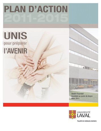 PLAN DdACTION - FacultÃ© de mÃ©decine dentaire de l'UniversitÃ© Laval