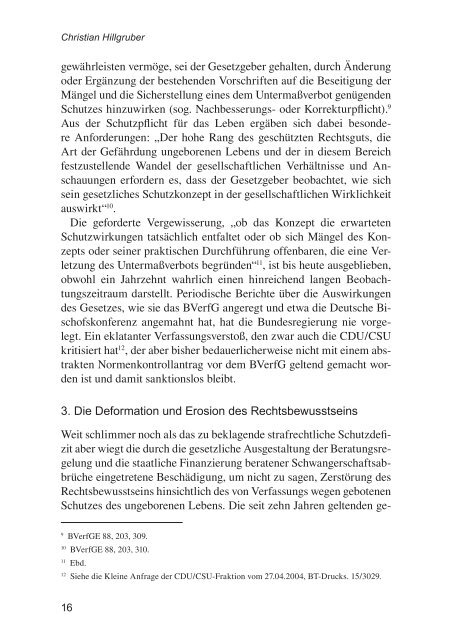 Büchner/Kaminski (Hg.), Lebensschutz oder kollektiver Selbstbetrug?