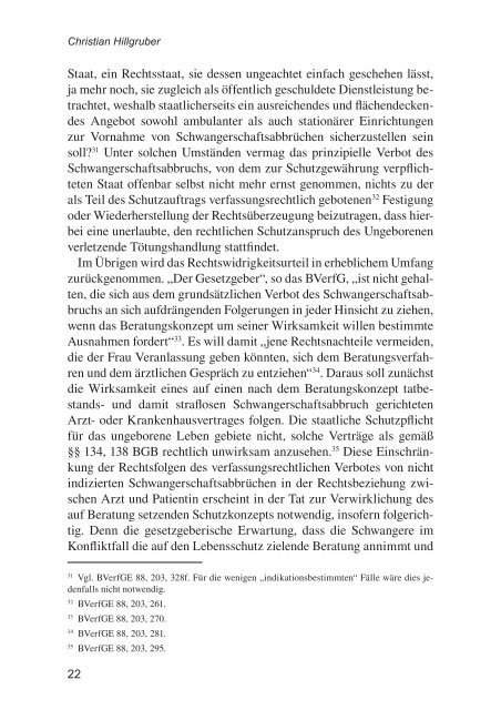 Büchner/Kaminski (Hg.), Lebensschutz oder kollektiver Selbstbetrug?