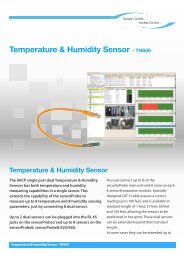AKCP Temperature & Humidity Probe Datasheet - Openxtra