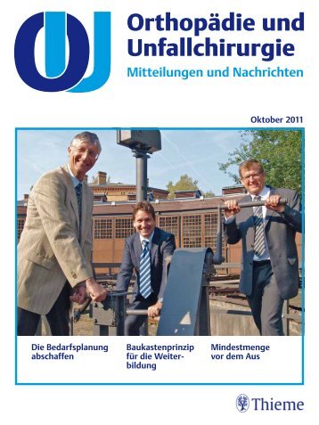 OrthopÃƒÂ¤die und Unfallchirurgie - Deutsche Gesellschaft fÃƒÂ¼r ...