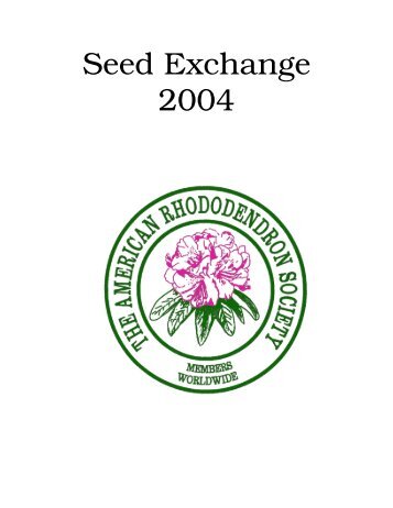 Seed Exchange 2004