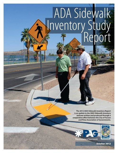 2012 Sidewalk Inventory Report - Pima Association of Governments