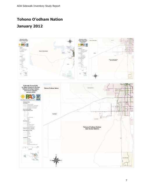 2012 Sidewalk Inventory Report - Pima Association of Governments