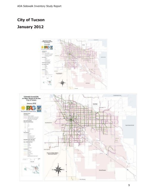 2012 Sidewalk Inventory Report - Pima Association of Governments