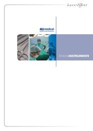 Katalog 4U Medical 2009 Einmalinstrumente - LaserPoint AG