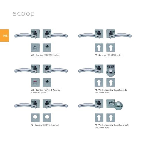 Slidebloc Katalog 2013 - scoop Beschläge Vertriebs-GmbH