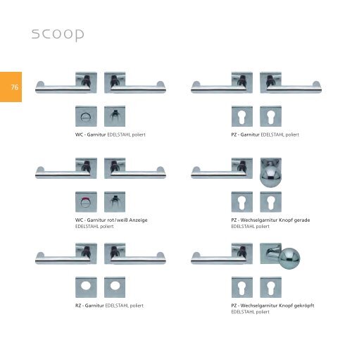 Slidebloc Katalog 2013 - scoop Beschläge Vertriebs-GmbH