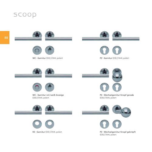 Slidebloc Katalog 2013 - scoop Beschläge Vertriebs-GmbH