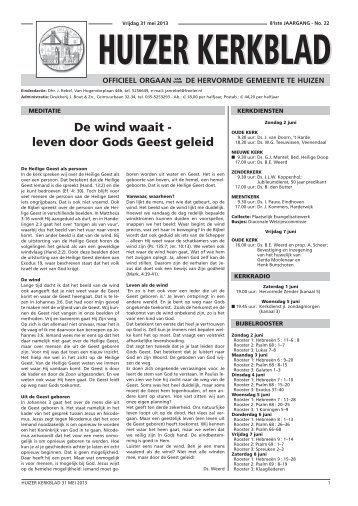 31-05 - Hervormdhuizen.nl