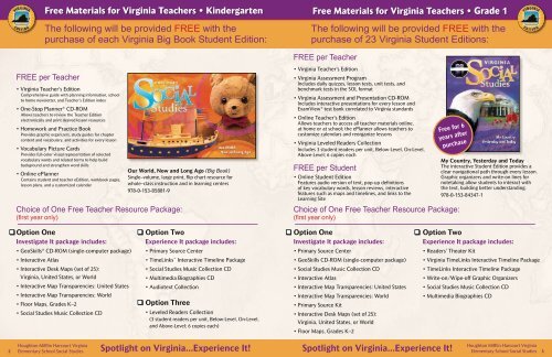 Free Materials for Virginia Teachers