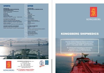 KONGSBERG SHIPMEDICS - Kongsberg Maritime