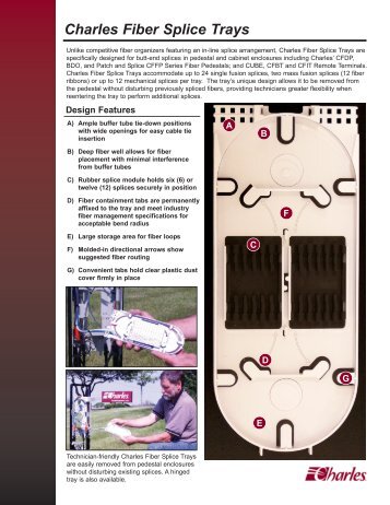 Splice Tray Datasheet.qxd - Charles Industries, Ltd.