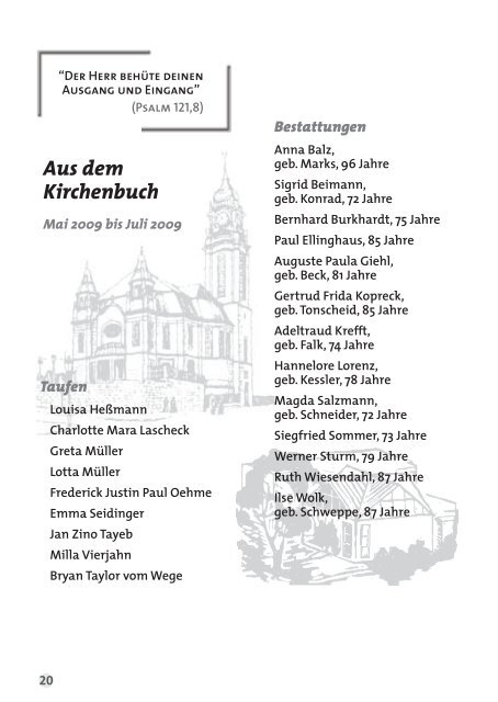 Herbst 2009 - Evangelisch-Lutherische Pauluskirchengemeinde ...