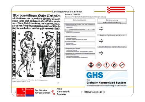 Gesundheit am Arbeitsplatz - bei der Arbeitnehmerkammer Bremen