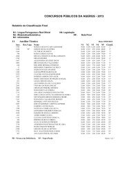 Classificação Final - 11 - Auxiliar Técnico - FDRH