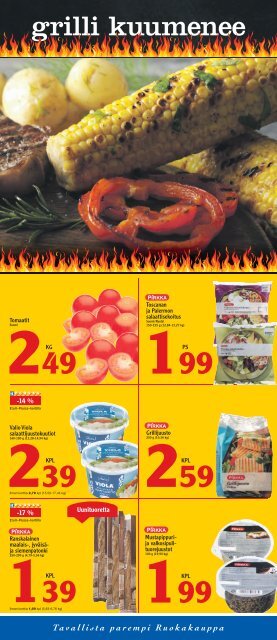 Grilli kuumaksi - K-supermarket