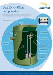 Dual Dirty Water Pump Station - Allerton