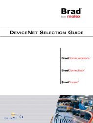 DEVICENET SELECTION GUIDE - Official Electronic