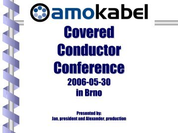 Amokabel Covered Conductor - Ritelite (Systems) Ltd