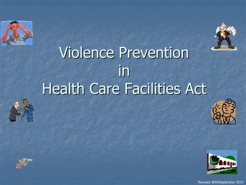 Violence Prevention in Health Care Facilities Act - Trinitas Hospital