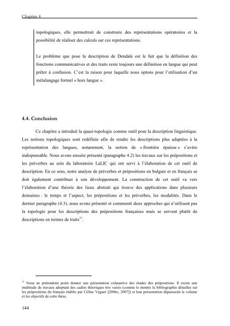 Analyse de quelques préverbes et prépositions français et ... - LaLIC