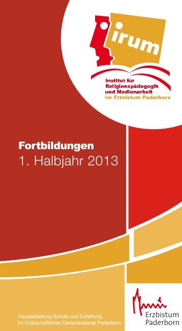 PDF-Datei des Fortbildungskalenders 1/2013 zum Download