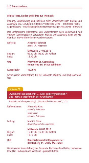 PDF-Datei des Fortbildungskalenders 1/2013 zum Download