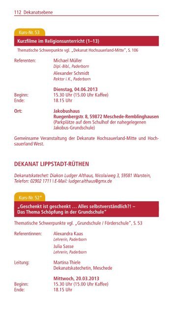 PDF-Datei des Fortbildungskalenders 1/2013 zum Download