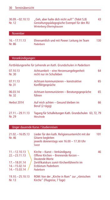 PDF-Datei des Fortbildungskalenders 1/2013 zum Download