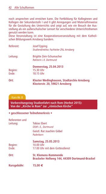 PDF-Datei des Fortbildungskalenders 1/2013 zum Download