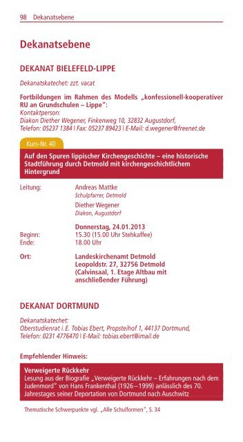 PDF-Datei des Fortbildungskalenders 1/2013 zum Download
