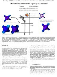 Large Scale Data Visualization and Rendering - Computation ...