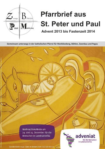11. Ausgabe - Katholische Pfarrei St. Peter und Paul Markkleeberg